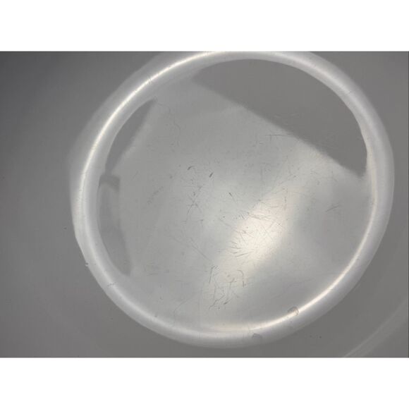 Thunder Group 8011TR 80 oz Longevity Pattern Melamine Serving Bowl w/Lid - Picture 9 of 10